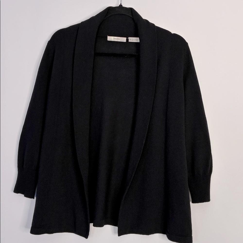 Neiman Marcus Black 100% Cashmere Sweater Size M #0038
